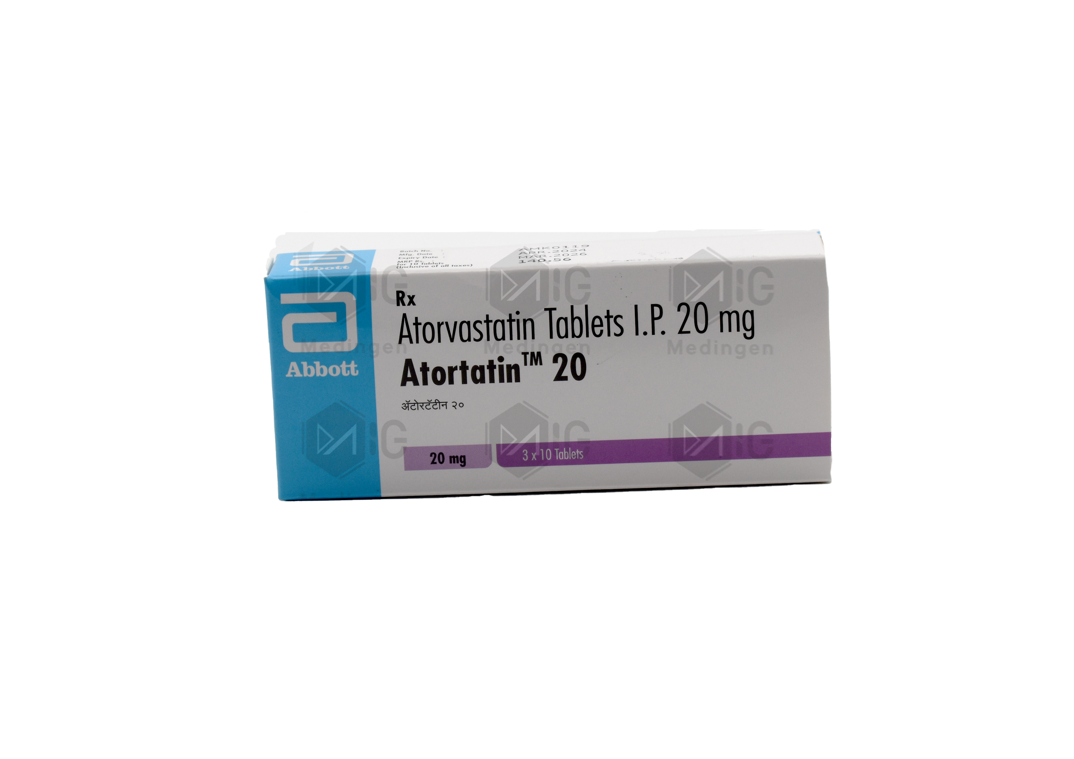 ATORTATIN 20MG